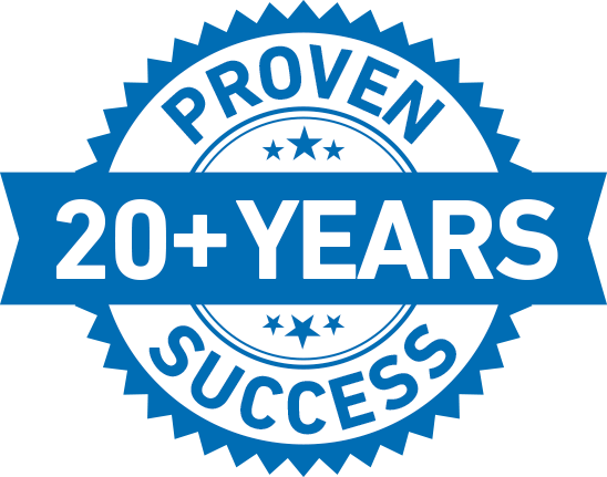 20 Years Proven Success